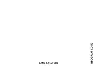 Bang & Olufsen - Beogram_CD-50-Owners-Manual